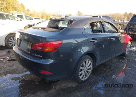 2007 Lexus Is 250 from USA, damaged, VIN JTHCK262675015559